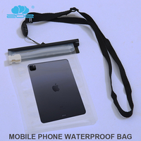 Bonne vente, sac de téléphone portable étanche personnalisé, étui de téléphone portable étanche pour l'été