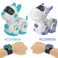 Jouet intelligent robotisé supérieur RC pour enfants, contrôle du perroquet, souris lumineuse et musical, animal de compagnie
