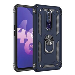 Ốp lưng cứng chống sốc tích hợp giá đỡ vòng tròn 2 trong 1 TPU PC cho Oppo F11 Pro A94, có nam châm gắn xe hơi - Product Image 6