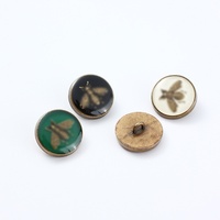 Boutons de vêtements de luxe de marque célèbre haut de gamme, inspirés de GG CC, avec logo estampé, boutons en forme d'abeille pour femmes et hommes, accessoires