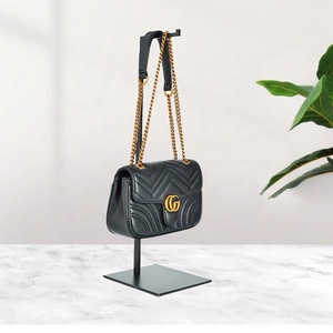 Exhibidor de Bolsos de Mano Ajustable de Acero Inoxidable Dorado para Mostrador, Venta al por Mayor - Product Image 5