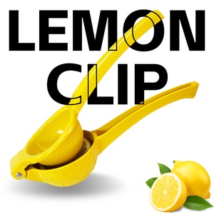 Premium Quality Manual Lemon Squeezer Aluminum Alloy <b>Juice</b> <b>Extractor</b> Easy-to-Use Portable Metal Material Handle Hotels - Product Image 4