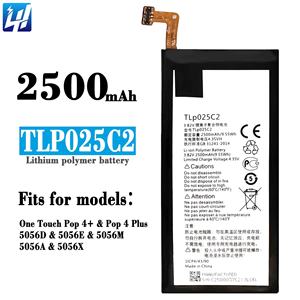 بطارية محمولة بديلة TLP025C2 لـ Alcatel Pop4 + Pop4 Plus us D E F A <span class=keywords><strong>M</strong></span> بطاريات ليثيوم أيون أصلية - Product Image 6
