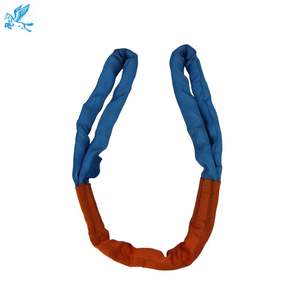 TianmaヘビーデューティソフトポリエステルラウンドスリングパープルOEM ODM高品質EN/ASフラットパターンエンドレスリフティング - Product Image 2