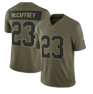 Maillot de football américain de haute qualité, hommage aux services militaires, avec logo, cousu, pour Barkley, Mahomes, Purdy, Barkley, Gibbs, <span class=keywords><strong>Allen</strong></span> - Product Image 4