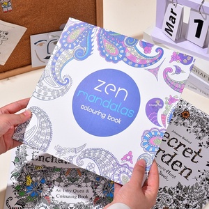 Libro <span class=keywords><strong>da</strong></span> <span class=keywords><strong>Colorare</strong></span> Educativo per Adulti e Bambini 'Giardino Segreto' con <span class=keywords><strong>Disegni</strong></span> Mandala, 12 Fogli 24 Pagine, Formato Grande - Product Image 5