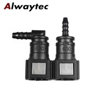 Adaptateur de ligne de carburant SAE 1/4 6,3 mm Série de connecteurs pour pièces automobiles Connecteur rapide de ligne de carburant