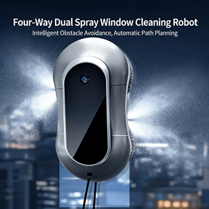 <b>Electric</b> Automatic <b>Window</b> <b>Cleaner</b> Intelligent Navigation Antibacterial Features for Household Use Glass Tiles Curtain Walls - Product Image 2