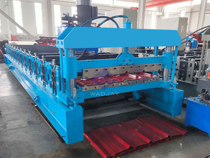 เครื่องขึ้นรูปลอนหลังคาอัตโนมัติแบบชั้นเดียว / เครื่องขึ้นรูปแผ่นโลหะรูปทรงสี่เหลี่ยมคางหมู - Product Image 6