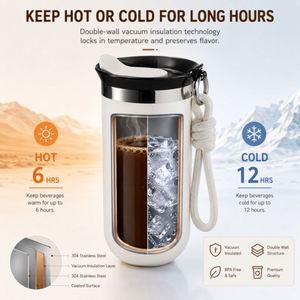Custom logo 12 oz 16 oz Wholesale Coffee Tumbler Stainless Steel Vacuum Insulated Promotional Gift Travel Coffee Mug With Lid - Product Image 5