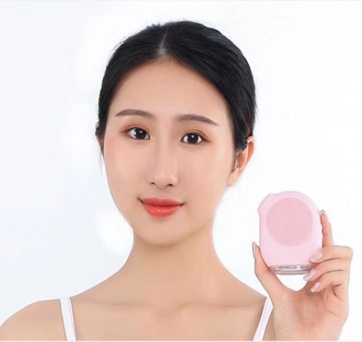 High Speed Cleansing Brush Silicone Face Cleaner Beauty Instrument At Home