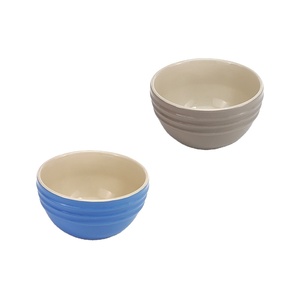 Vente en gros de petits bols mignons en céramique à relief bols à dessert en porcelaine <span class=keywords><strong>petit</strong></span> bol pour collation à la soupe de riz - Product Image 3