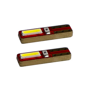 GEARUIS W3W <span class=keywords><strong>T5</strong></span> 2 <span class=keywords><strong>SMD</strong></span> 7020 <span class=keywords><strong>Led</strong></span> 74 73 <span class=keywords><strong>Wedge</strong></span> Thiết Bị Cụm <span class=keywords><strong>Led</strong></span> Bảng Điều Khiển Đồng Hồ Tốc Độ Đèn Đo Bóng Đèn Dash Light Trắng DC 12V - Product Image 3