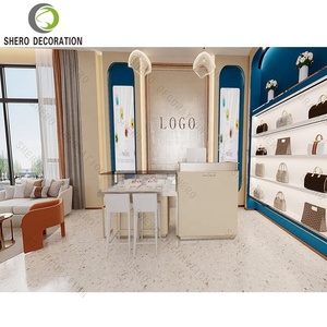 กระเป๋าสไตล์การออกแบบตกแต่งภายในร้านค้ากระเป๋าที่ทันสมัยตู้โชว์ร้านค้ากระเป๋าหรูหราสำหรับตกแต่งร้านค้า - Product Image 1