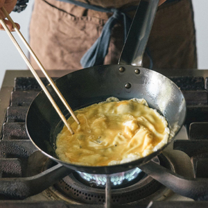 Sartén Profesional de Acero al Carbono Negro sin Recubrimiento, Wok para Restaurante, Cocina de Gas e Inducción - Product Image 2