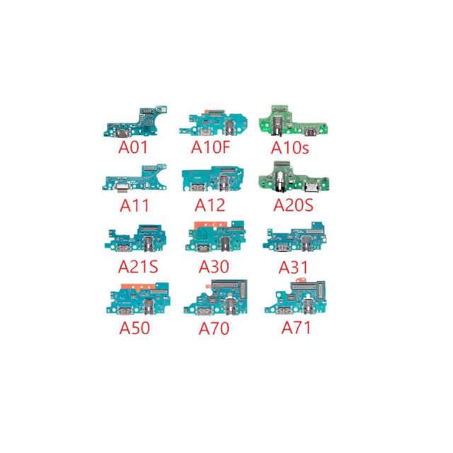 USB Charging Port Dock tail plug Connector flex For A01 A10F A10s A11 A12 A20S A21S A30 A31 A50 A70 A71 Charging Port Dock board