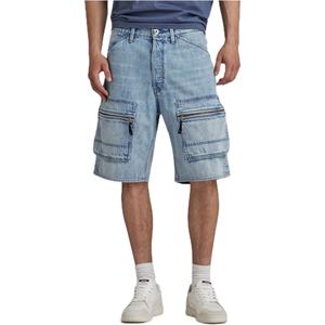 Pantalones Cortos de Mezclilla para Hombre ShanLai, 100% Algodón, Venta de Fábrica, Estilo Holgado para Verano - Product Image 1