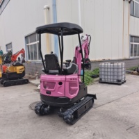Mini-excavatrice ME-16 de 1,6 tonne certifiée EPA CE pour la transplantation en verger, le creusement de fossés agricoles et le desserrage des serres