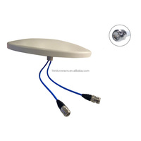 Ультратонкая потолочная антенна 5dBi MIMO 2*2 Omni с высоким коэффициентом усиления 698-2700 МГц 100 Вт N