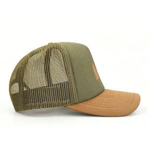 Gorra Trucker de Espuma Bicolor con Estampado de Pino, 5 Paneles, Malla Trasera, Cierre Ajustable, para Camping, Senderismo, Béisbol, para Hombre y Mujer - Product Image 6
