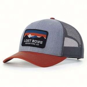 Richardson 112 Custom Leather <b>Patch</b> Woven Badge Trucker Hat Mesh <b>Back</b> Hip Hop Style Performance Custom Branded Hat Manufacturer - Product Image 1