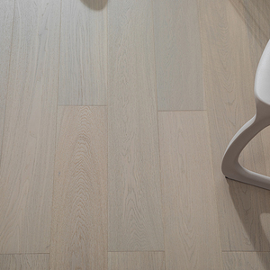 Planches de bois multicouches en chêne blanc brossé, qualité AB, FSC ISO9001 CE, installation facile par clic, 15 mm, pour revêtement de sol dans les halls - Product Image 2