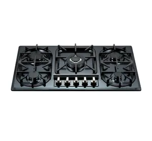 2022 new modal high quality gas stove for 5 burners