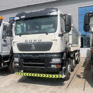 Camion benne poids lourd diesel Howo d'occasion 6x4 à 10 roues avec moteur Weichai et direction à gauche, vente chaude - Product Image 5