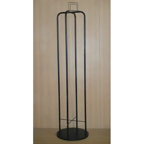 retail store high classic floor standing metal tubular fixture spinning cushion display rack with new design