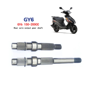 Essieu arrière de scooter Haomai GY6 125 150 Essieu arrière de scooter FX Scooter assisté par la puissance Sortie d'essieu arrière Arbre d'engrenage - Product Image 1