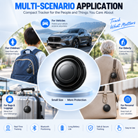 TAG Mini Traceur Intelligent Magnétique Puissant Bluetooth Localisateur Suivi en Temps Réel Appareil Compact Étanche