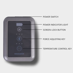 Massaggiatore Riscaldante per Ginocchia, Spalle e Gomiti, Massaggiatore a Vibrazione con Compressione Calda Portatile e Wireless per Alleviare il Dolore Articolare - Product Image 5