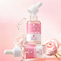 Huile pour cuticules d'ongles OEM 30 ml avec 19 saveurs saines, supplément de vitamine E, parfum fruité, produit de soin des ongles
