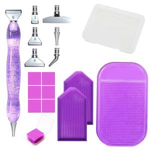 Kit de Peinture Diamant 5D, Kit de Peinture Diamant, Accessoires Multifonctionnels pour Plateau de Bricolage, Outil DIY - Product Image 3