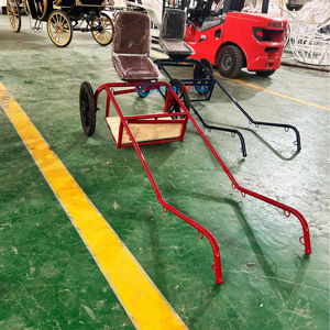 Mini Carro <span class=keywords><strong>de</strong></span> pony <span class=keywords><strong>de</strong></span> 2 ruedas Precio barato Carro <span class=keywords><strong>de</strong></span> maratón para <span class=keywords><strong>caballos</strong></span> <span class=keywords><strong>de</strong></span> tiro a la <span class=keywords><strong>venta</strong></span> - Product Image 2