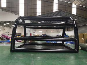 Gabbia gonfiabile su ordinazione all'aperto della palla della gabbia di battuta di sport di baseball gonfiabile della gabbia con rete - Product Image 5