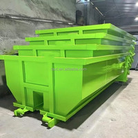 Fabricant de conteneurs à déchets en acier pour bennes à déchets industrielles