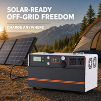 Yüksek Kapasiteli 3120Wh 1500W Taşınabilir Güç İstasyonu, UPS Hızlı Şarj Özelliğiyle Şebeke Dışı Kamp Seyahatleri Acil Durumlar Ev Yedeklemesi için