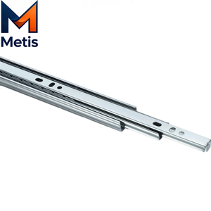 30mm mở rộng đầy đủ kim loại ngăn kéo Slides - Runner rails cho hộp công cụ/văn phòng bàn/đồ nội thất - Product Image 3