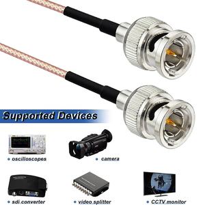 75Ohm Rg179 <span class=keywords><strong>Sdi</strong></span> 4K 8K Video Bnc <span class=keywords><strong>Cable</strong></span> <span class=keywords><strong>Coaxial</strong></span> Rf El Sssnak Bnc Macho a macho Rj59 <span class=keywords><strong>Cable</strong></span> de cámara de video Flexible - Product Image 5