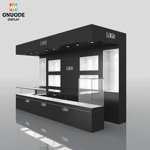 Kiosco de Perfumes de Lujo Personalizado |   Exhibidor de Acero y MDF con LED Premium |   Diseño de Tienda Ecológico, Reciclable y Personalizable para Compras - Product Image 4