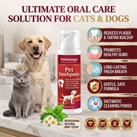 Dentifrice enzymatique pour animaux de compagnie, éliminateur de plaque et de tartre pour chiens et chats, sûr à avaler, soin buccal clinique, enzymes pour une haleine fraîche, marque privée