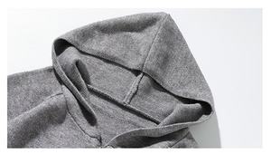 เสื้อคลุมคาร์ดิแกนสไตล์เรโทรทรงหลวมแบบยูนิเซ็กซ์ ผ้าถักหนานุ่ม ระบายอากาศได้ดี ใส่สบาย เหมาะสำหรับฤดูใบไม้ร่วงและฤดูหนาว ดีไซน์เปิดด้านหน้า รุ่นใหม่ - Product Image 4