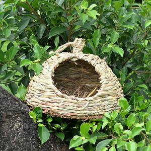 Hamac rond tissé pour animaux de compagnie, pour hamster, intérieur et extérieur, durable, chaleur, utilisation hivernale - Product Image 3