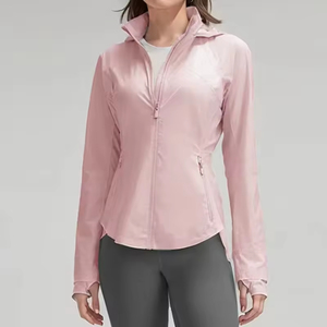 Factory Direct Supply <strong>Summer</strong> <strong>Lightweight</strong> Solid Thin Quick-Drying Breathable <strong>Jacket</strong> <strong>Women</strong> for Outdoor Sports - Product Image 2