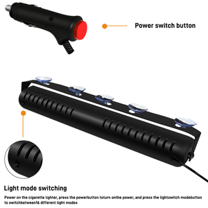 Led <span class=keywords><strong>Flash</strong></span> cảnh báo ánh sáng với Thuốc lá nhẹ hơn, màu xanh đỏ, ngày khẩn cấp chạy <span class=keywords><strong>flash</strong></span> cho xe ô tô và xe tải - Product Image 3