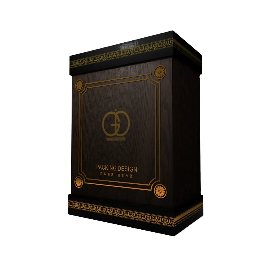 Cajas de fabricación de madera, <span class=keywords><strong>paquete</strong></span> de calidad de textura, diseño avanzado de Perfume, caja de regalo