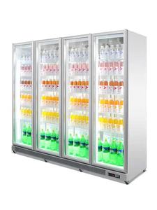 Pegatina de logotipo personalizado para congelador, congelador comercial de helados con puerta de vidrio curvado, caja de luz - Product Image 2