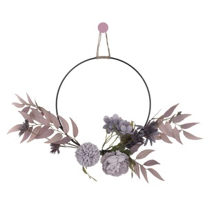 Corona de Flores Artificiales Wanola, Anillo de Hortensias, Decoración de Pared, Decoración del Hogar, Accesorio para Bodas CF01036 - Product Image 5