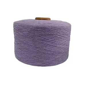 20/1 recycled cotton yarn cotton carded yarn for machine knit sock fabric